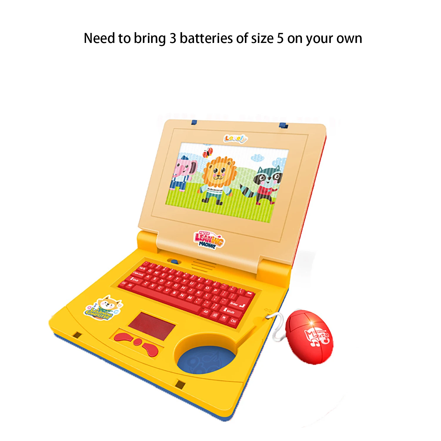 Children's computer toys, simulation laptops, lighting, music, early education and educational gifts