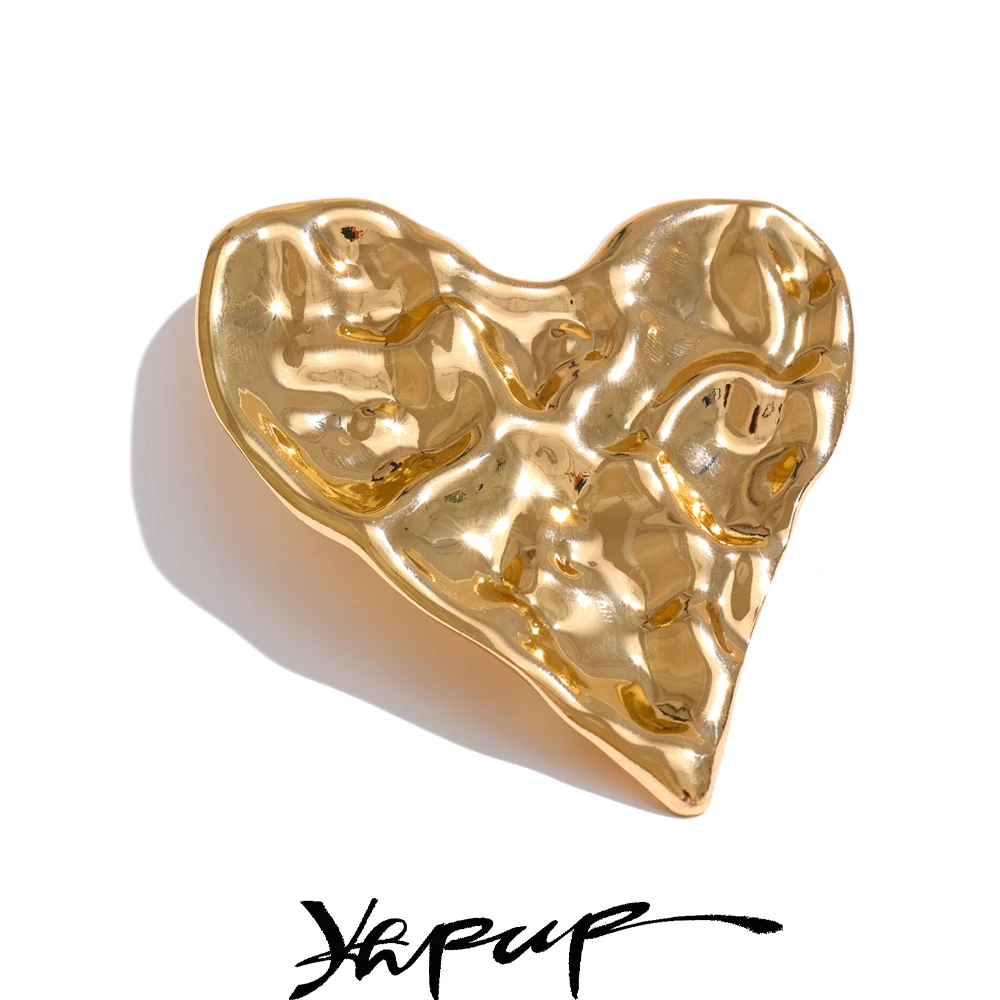 Yhpup Brooch Pin Jewelry 18K PVD Plated