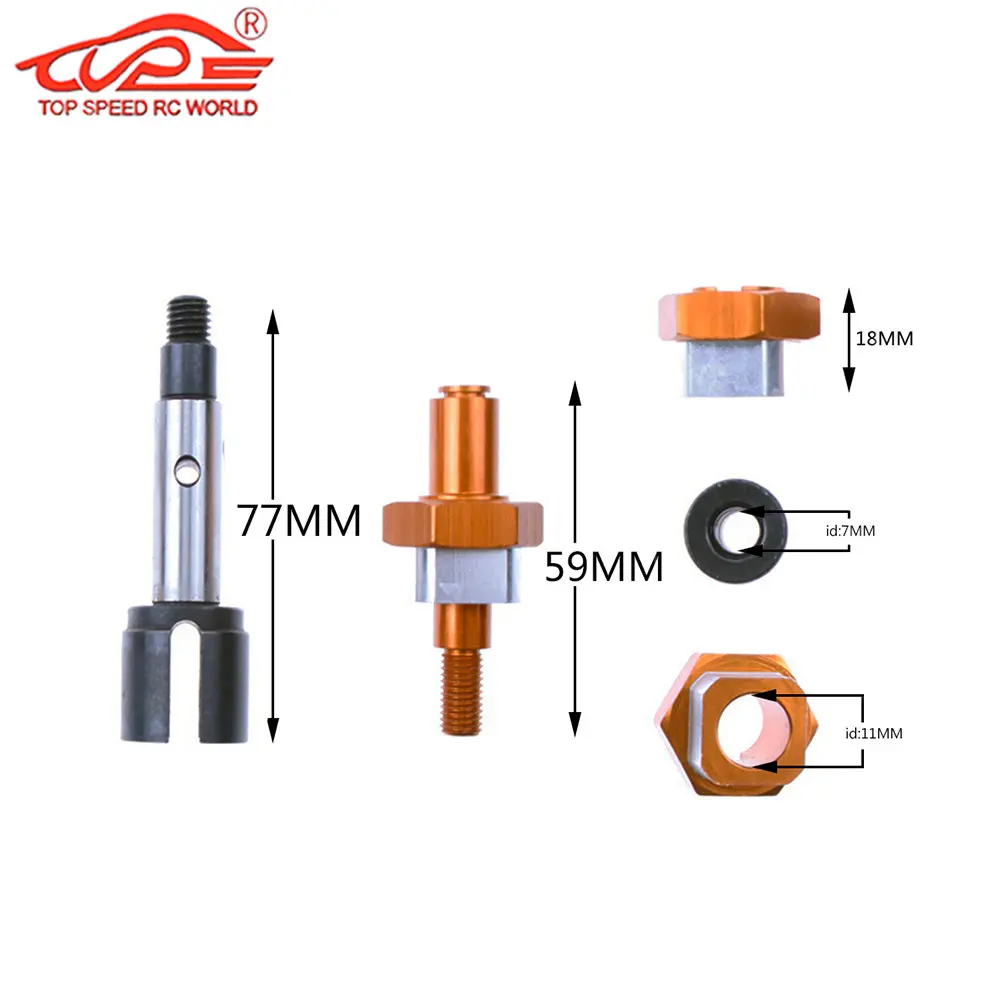 FLMLF Set di pneumatici per ruote di sabbia (2 pezzi per 1/5 Baja 5B 5T