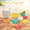 Beach Castle Dredging Sand Digging Snow Seaside Drive Sea Toys 5