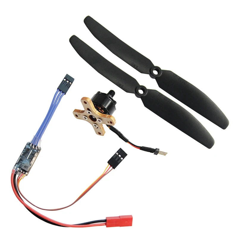 Moteur RC Brushless 7.49€ - Lot Moteur+Hélice+ESC pour Drone Quadricoptère