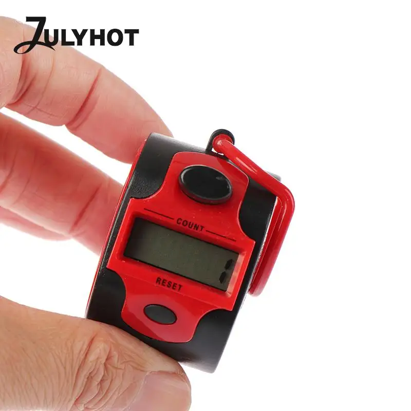 Tally Counter Clicker 5 Cifre Numero Palmare Display Digitale Manuale Contatore Interruttore Di Ripristino Portatile Per Orologio Point Golf Count