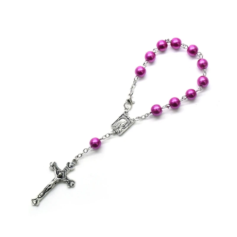 Mini Rosary Baptism Favor Acrylic Finger Rosaries Weddings Party Favor -  AliExpress