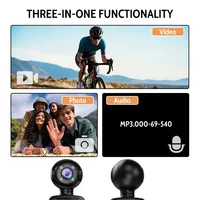 1080P HD Action Camera Handheld & Clip-on Compact Portable Pocket Camera Night Vision & Anti-Shake for Outdoor Sports & Cycling - Image 5