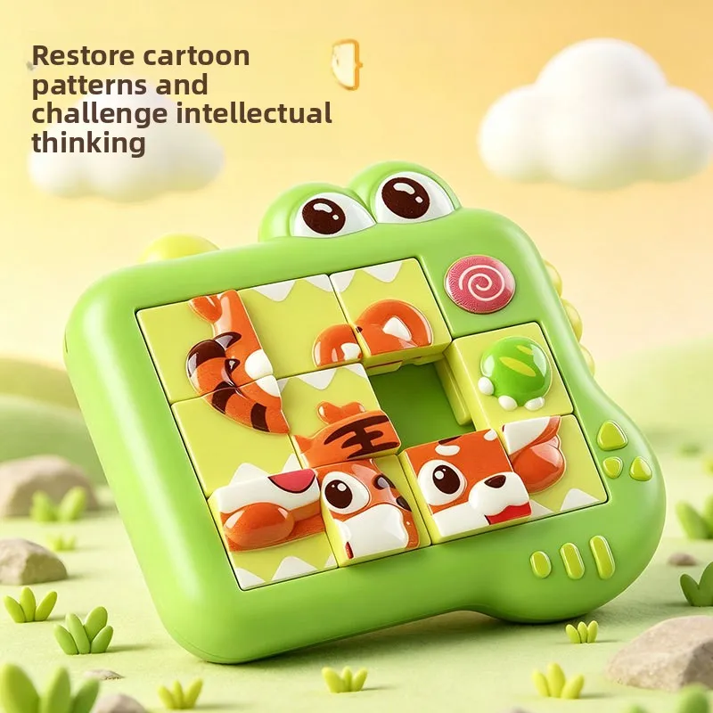 Creative Rotating Puzzle Toy for Kids - Fine Motor Skill Development Gift for Ages 3+