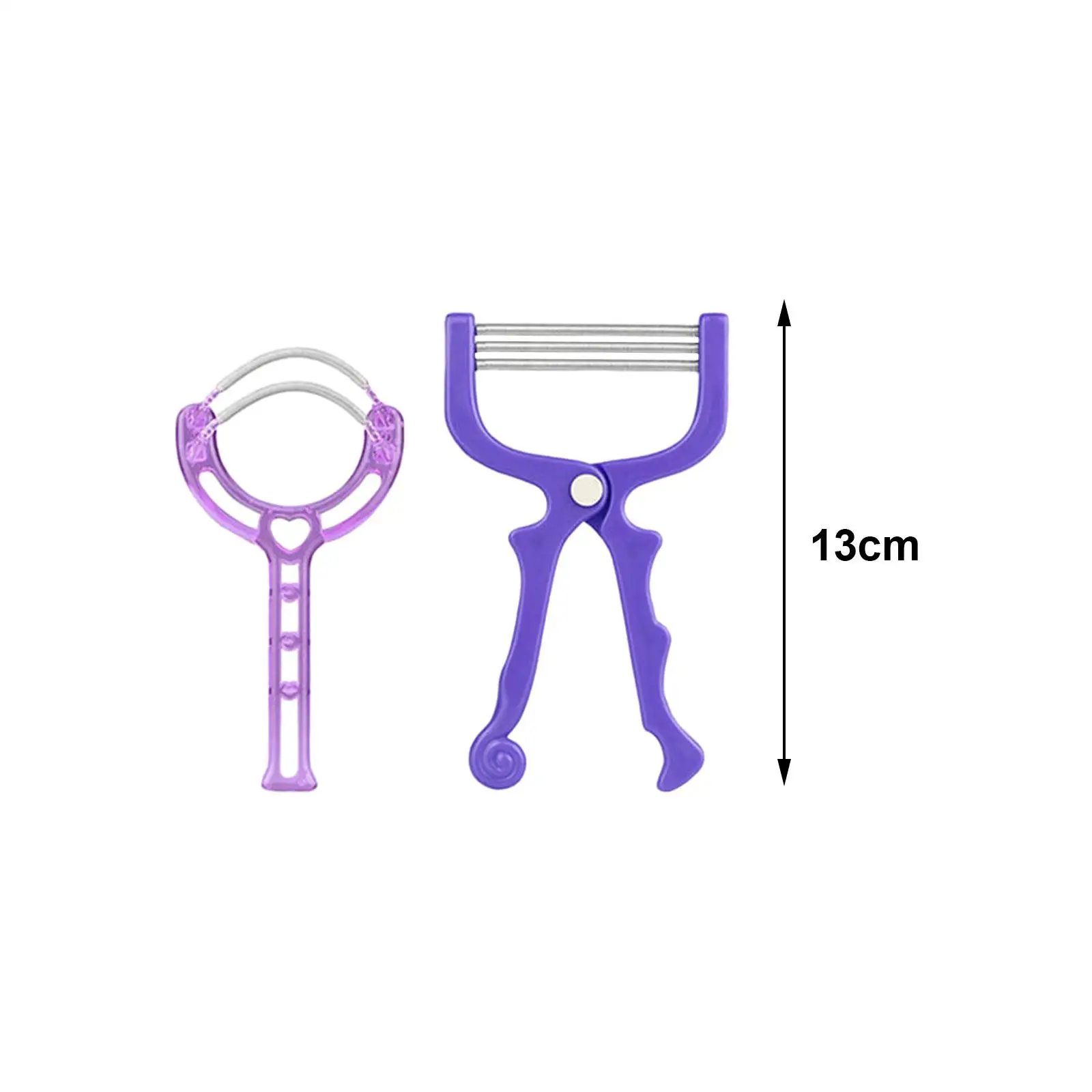 Hair Remover Spring for Removing Manual Removal Set Epilator for Chin Hair Mustache Neck Sideburns Upper Lip Hair Unsightly Hair