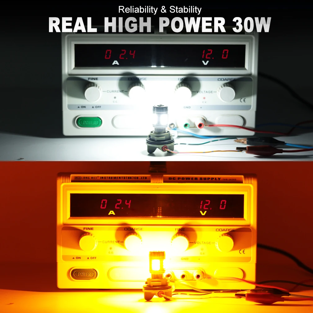2pcs Canbus 1156 BA15S P21W BAU15S PY21W T20 W21W 7440 T25 3156 P27W Led  DRL  Ʈ  DRL ȣ ѱ