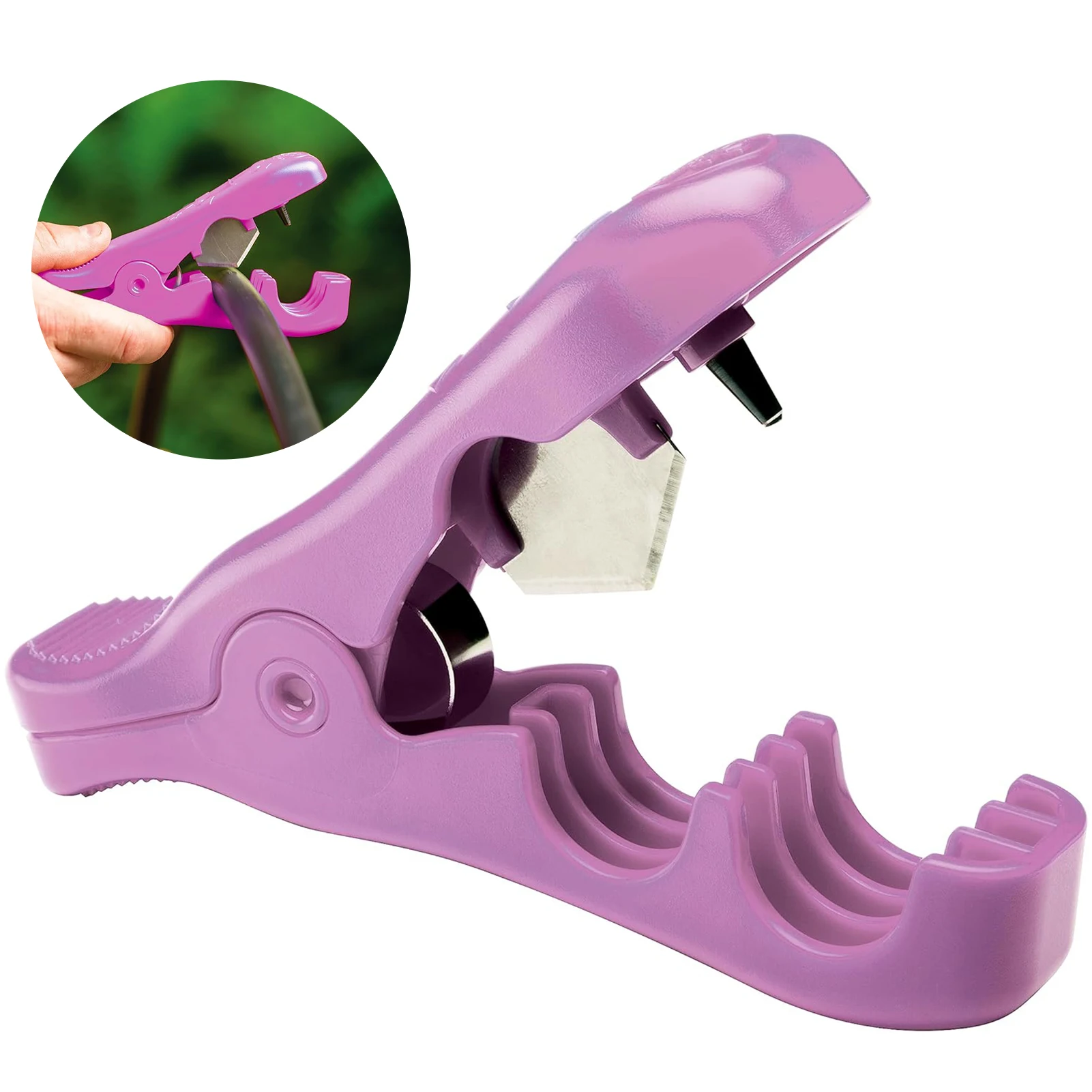 2 in 1 Tubing Cutter Hole Punch Tool Drip Irrigation Barbed Fitting Insertion Tool for Water filters Tube Cutter Garden Supplies