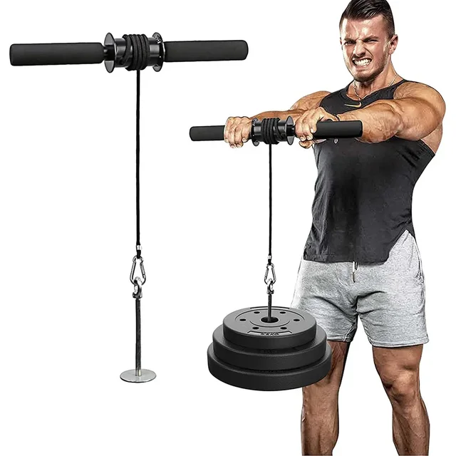 Wrist Forearm Exerciser Forearm Roller Blaster Arm Strength Trainer and Workout Fitness Equipment Home Gym Bodybuilding 2