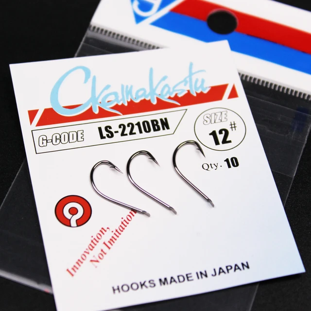 Gamakatsu LS-9937 Fishing Hooks Set Carbon Steel Jip Single Circle