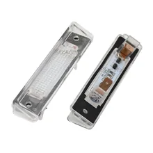 

2pcs Number Light For Mercedes Benz SL-Class R129 1989-2001 E-Class S124 Error Free Canbus LED License Plate Lamp Car Styling