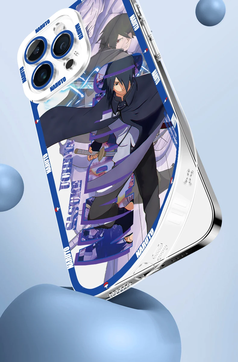 Anime Narutos Phone Case For iPhone 15 14 Pro Max 13 12 Mini 11 15ProMax XR XS X 8 7 6 6S Plus SE 2020 Soft Silicone Cover Funda