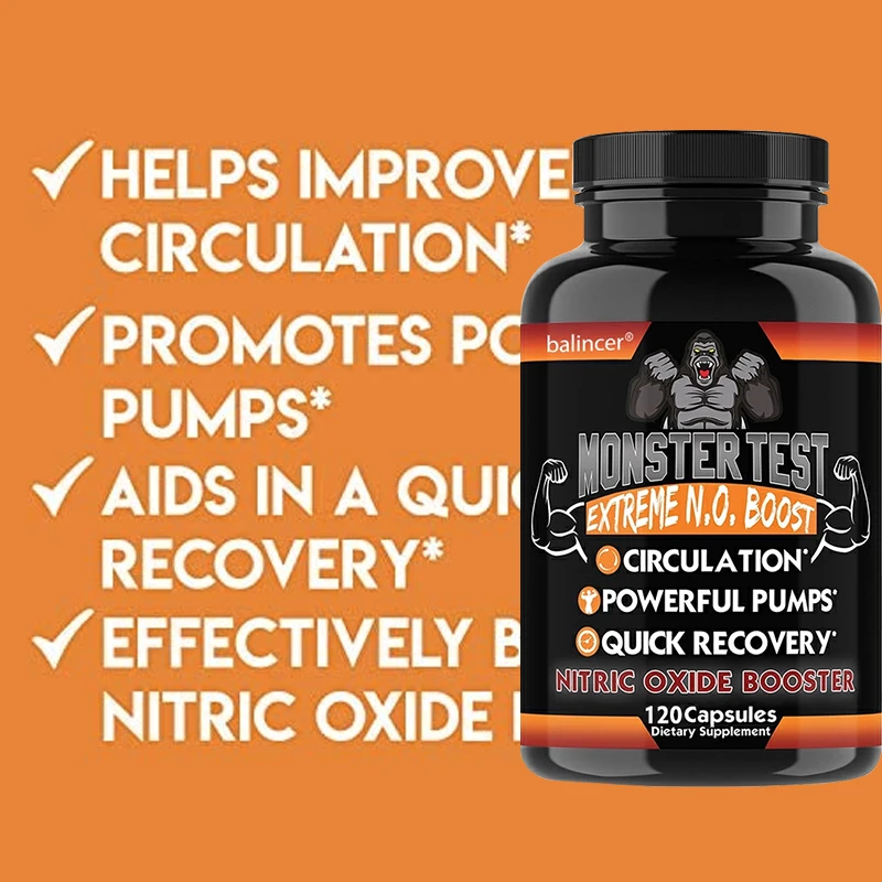 Nitric Oxide Booster, Quick Replenishment, Increase Muscle Strength