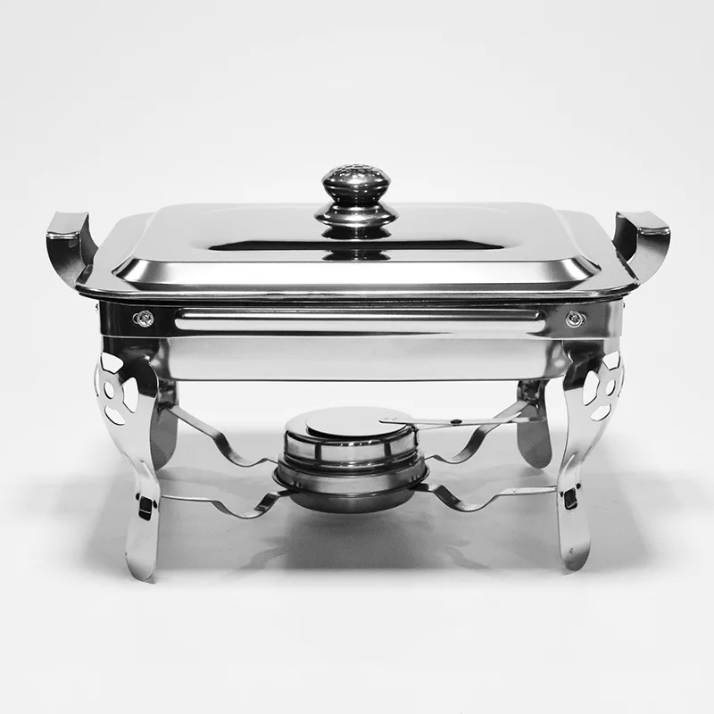 

Catering Buffet Set Food Chafing Dishes Stainless Steel Chafer Water Pan Fuel Holder and Lid for Warmer