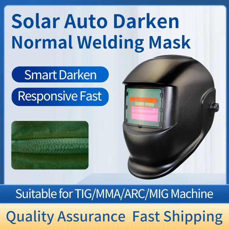 Solar Auto Darkening Electric True color Wlding Mask/Welder Cap/Welding Lens/Eyes Mask for Welding Machine and Plasma Cutting