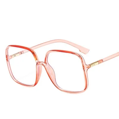 Stylish Oversized Transparent TR90 Unisex Glasses Frame