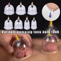 Vacuum Cupping Glasses Vacuum Massage Body Cupping Kit Anti Cellulite Chinese Cupping Body Cup Massager Slimming For Body Face - Image 5