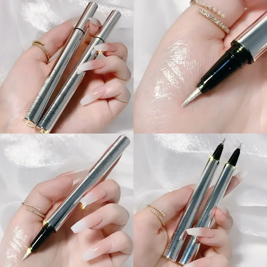 Shimmer Highlighter Pencil Smooth long lasting Waterproof Diamond Champagne Gold Pink Brighten eyeshadow pen eyeshadow pencil