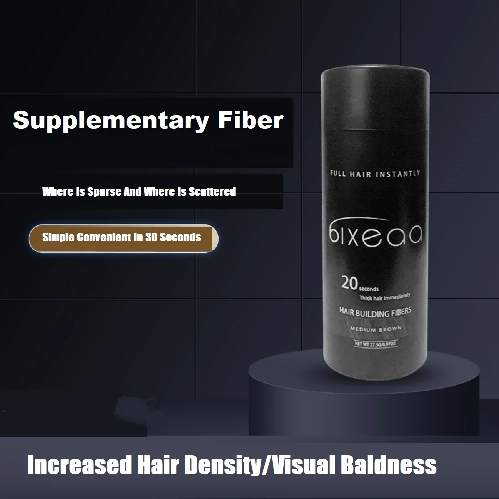 27.5g Hair Fibers Regrowth Powders Natural Dense Hair Fiber Powder Line Optimizer Sparse Filling Of Hairline Powder Fibers hair building powder hair building fibers