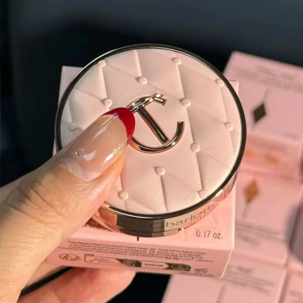 Charlotte Tilbury Shimmer Powder Air Cushion Lightweight Moisturizing Oil-controlling Long-lasting Fit Creates Pore-free Makeup 12 S7ec266c6f73c42d48a9d30238fe7d2657