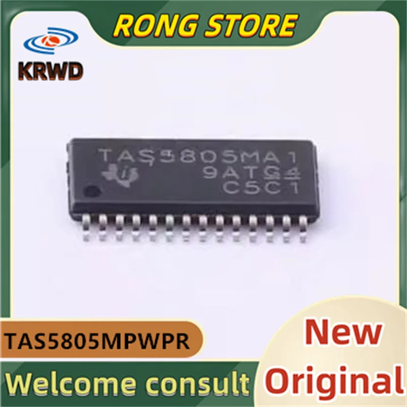 

(10 шт.) TAS5805MA1 TAS5805MPWPR TAS5805 HTSSOP-28 Новый и оригинальный чип IC