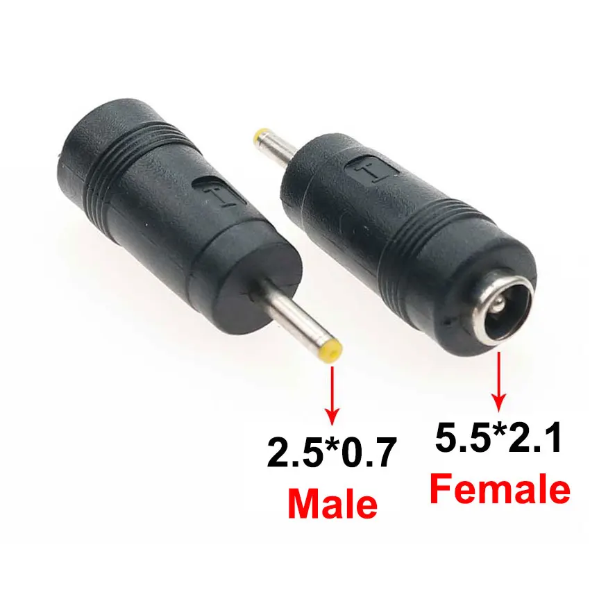 1PCS DC 3,0*1,1 4,0/4,8*1,7 5,5*2,5 6,5*3,0 7,9*5,5 Stecker auf 5,5*2,1 Buchse Power Stecker Laptop Konverter Adapter Stecker – Detail 2