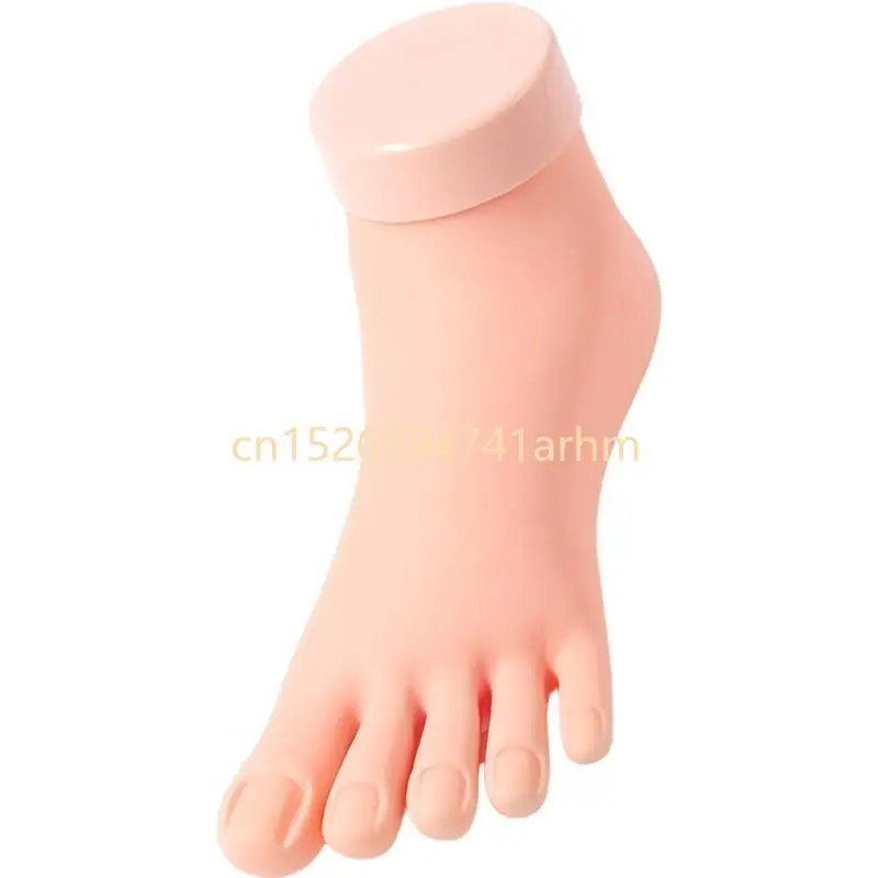 연습 거짓 발 모델 실리콘 보철 매니큐어 도구 실용적인 거짓 발