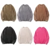 Distressed Long Sleeve Cotton T-Shirt For Men And Women Vintage American Style Crew Neck Autumn New Arrival Plus Size Loose Fit