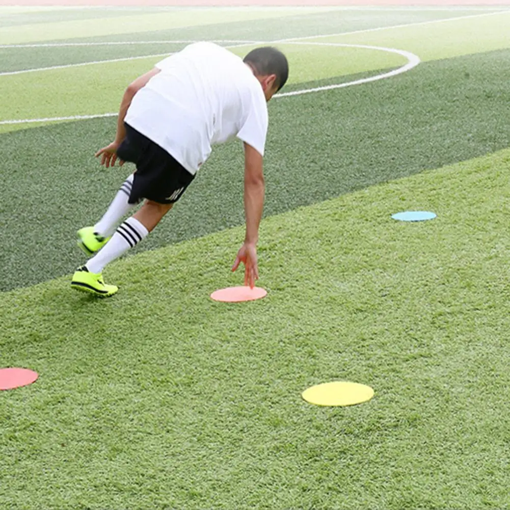 

High-quality Football Training Sign Disc Ultra-thin Durable Vibrant Color Football Training Mark Plate Resilient