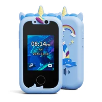 Kids Children Early Phone Music Toy Unicorn Selfie Camera Photography Record Music Player Christmas Birthday Gift Record Life 2