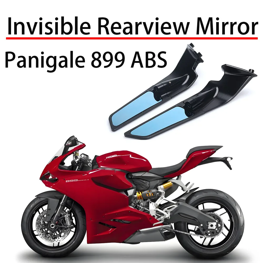 

For Ducati Panigale 1199 S Tricolore CNC Rotating Invisible Rearview Panigale Adjustable Rotating Side Mirrors