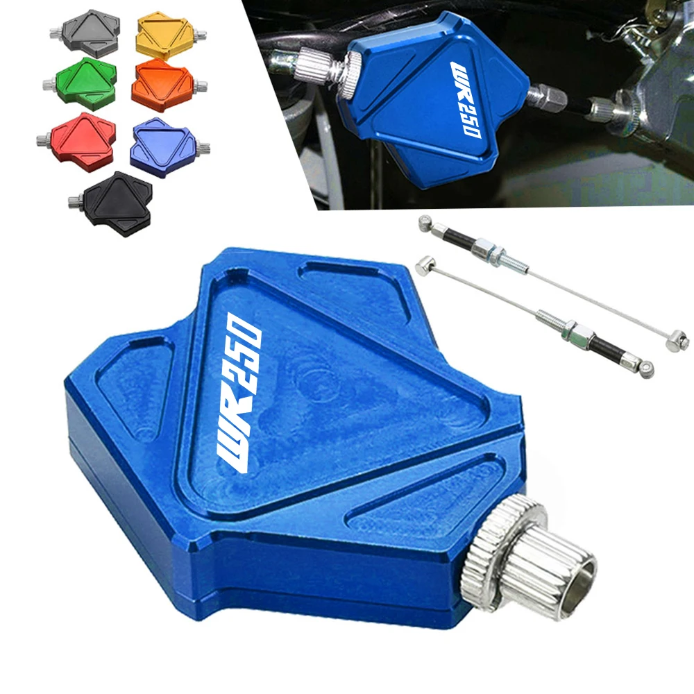 

Motorcycle Accessories CNC Stunt Clutch Lever Easy Pull Cable System For YAMAHA WR250 WR 250 1994-2018 2017 2016 2015 2014 2013