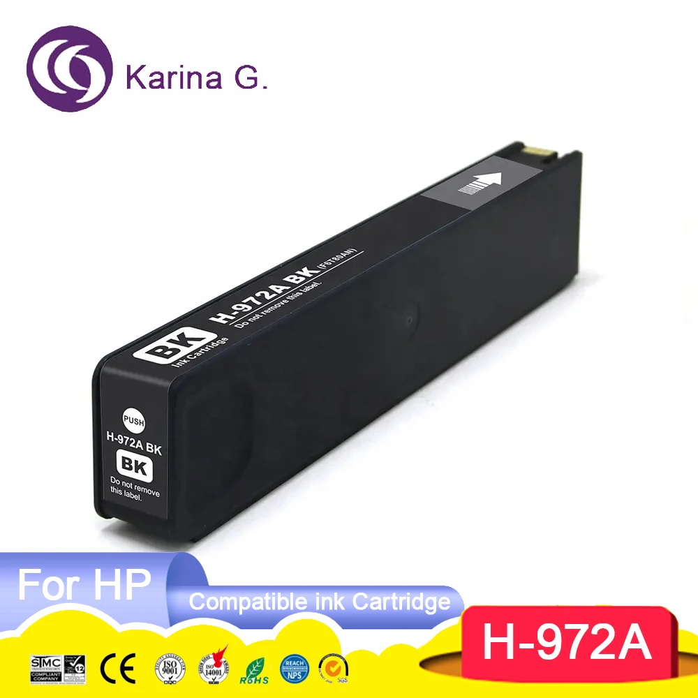 972 972A Premium Color Compatible InkJet Ink Cartridge for 972A For Pagewide 35