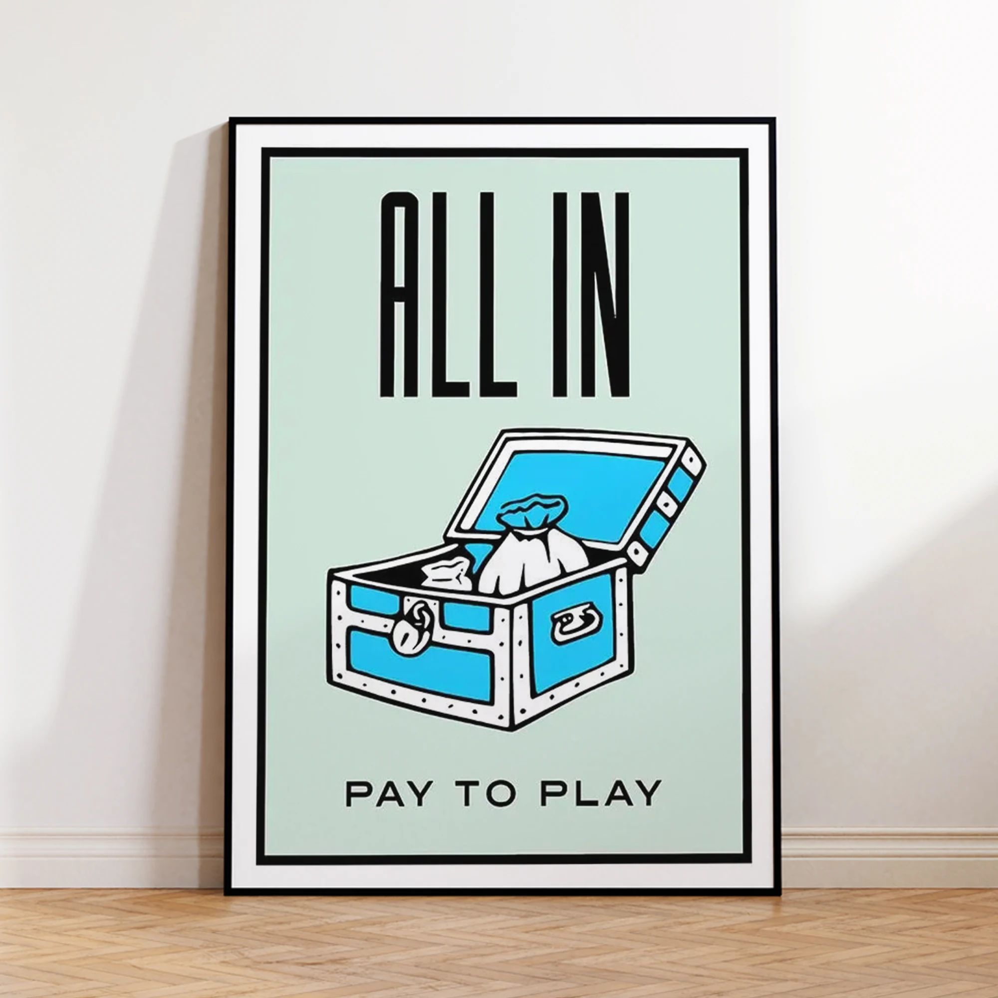 Modern Motivational Wall Art Canvas Print for Office and Living Room Decor