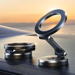 Joryoom Foldable Magnetic Universal Car Phone Holder Mount (Black)