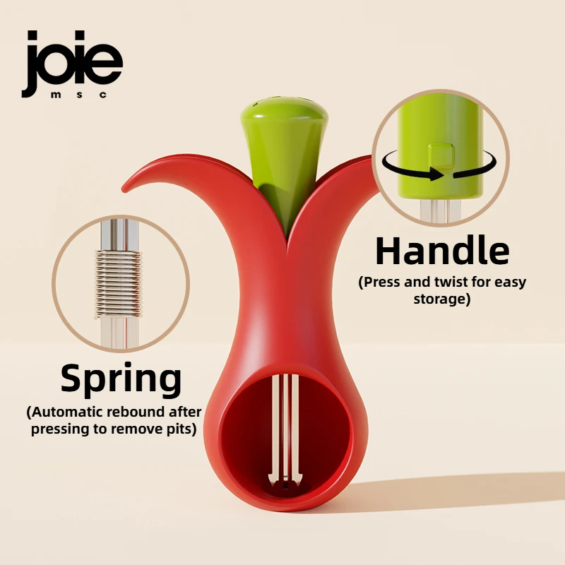 Joie Cherry Pitter Fruit Corer Kitchen Tools Cooking Tools Fruit Core Remove Tool fruit pit remover