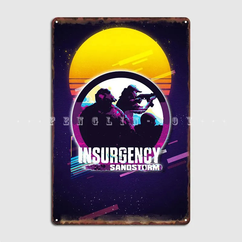 Assicurazione Sandstorm Targa In Metallo Pittura Murale Garage Club Personalizza Il Poster Del Segno Di Latta Del Club