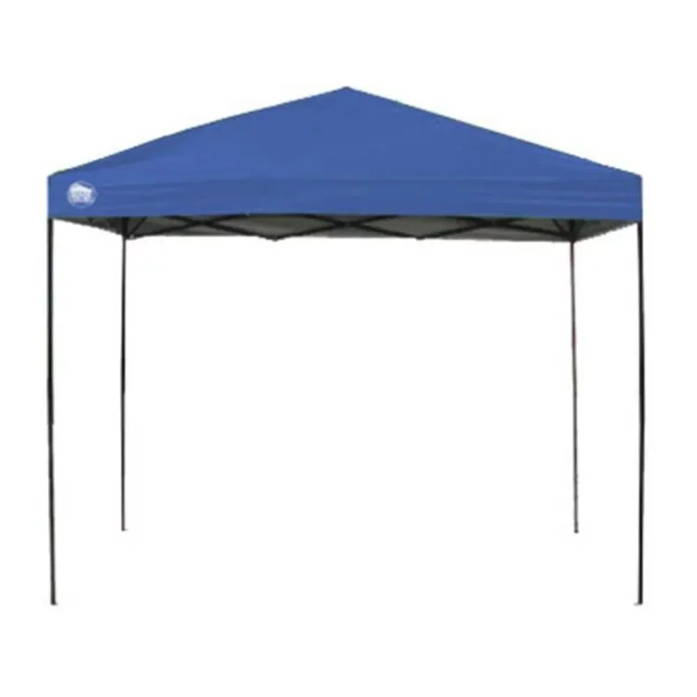 

10 X 10 Ft.Instant Blue Canopy Camping Tent Travel Freight Free Tents Supplies Equipment Shelters Hiking Sports Entertainment