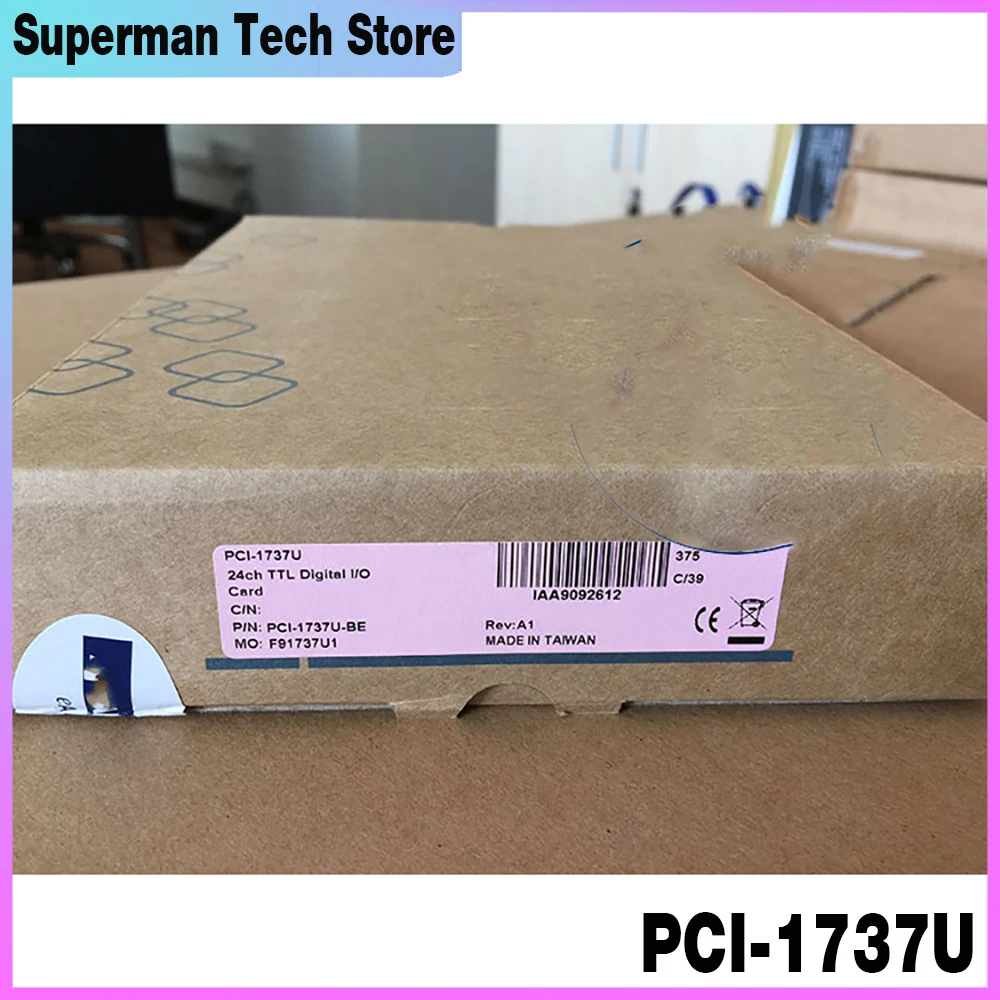 

Для Advantech PCI-1737U 24 Channel Digital I/O Card PCI-1737U-BE