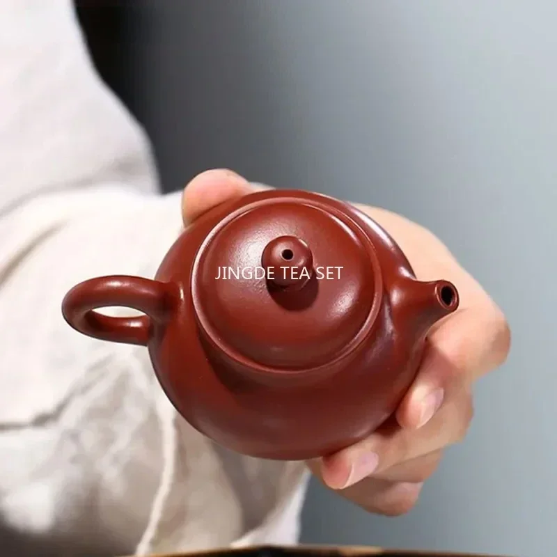 150ml Authentic Yixing Purple Clay Teapots Small Capacity Famous Handmade Tea Pot Beauty Kettle Chinese Zisha Tea Set Gifts