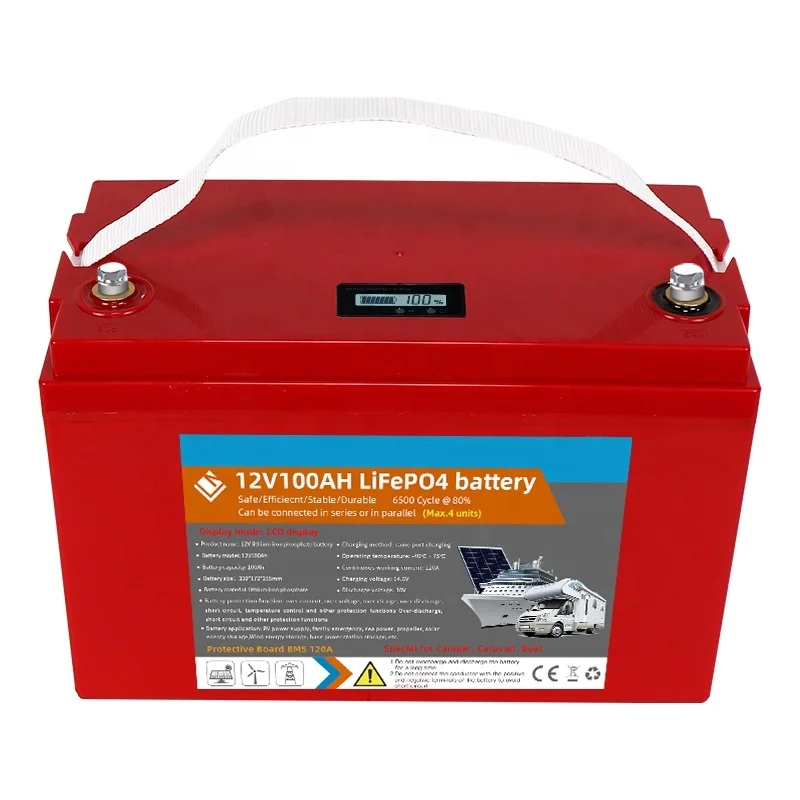 lithium iron phosphate battery replace 12v 24v gel lead acid battery