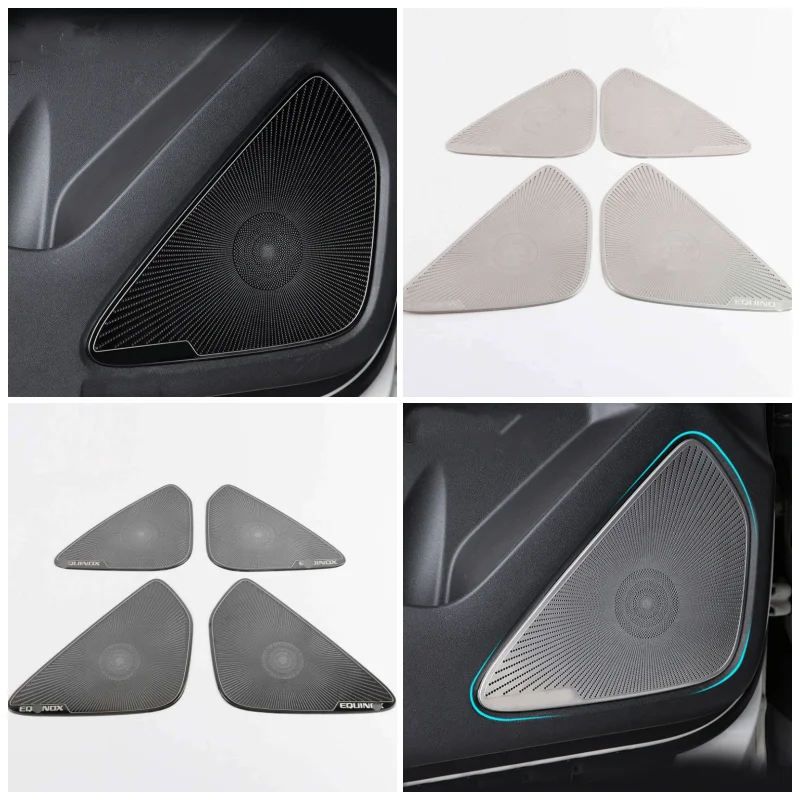 

For Chevrolet Equinox 2017 2018 2019 2020 Accessories Door Speaker Audio Loudspeaker Decoration Cover Trim Car Styling