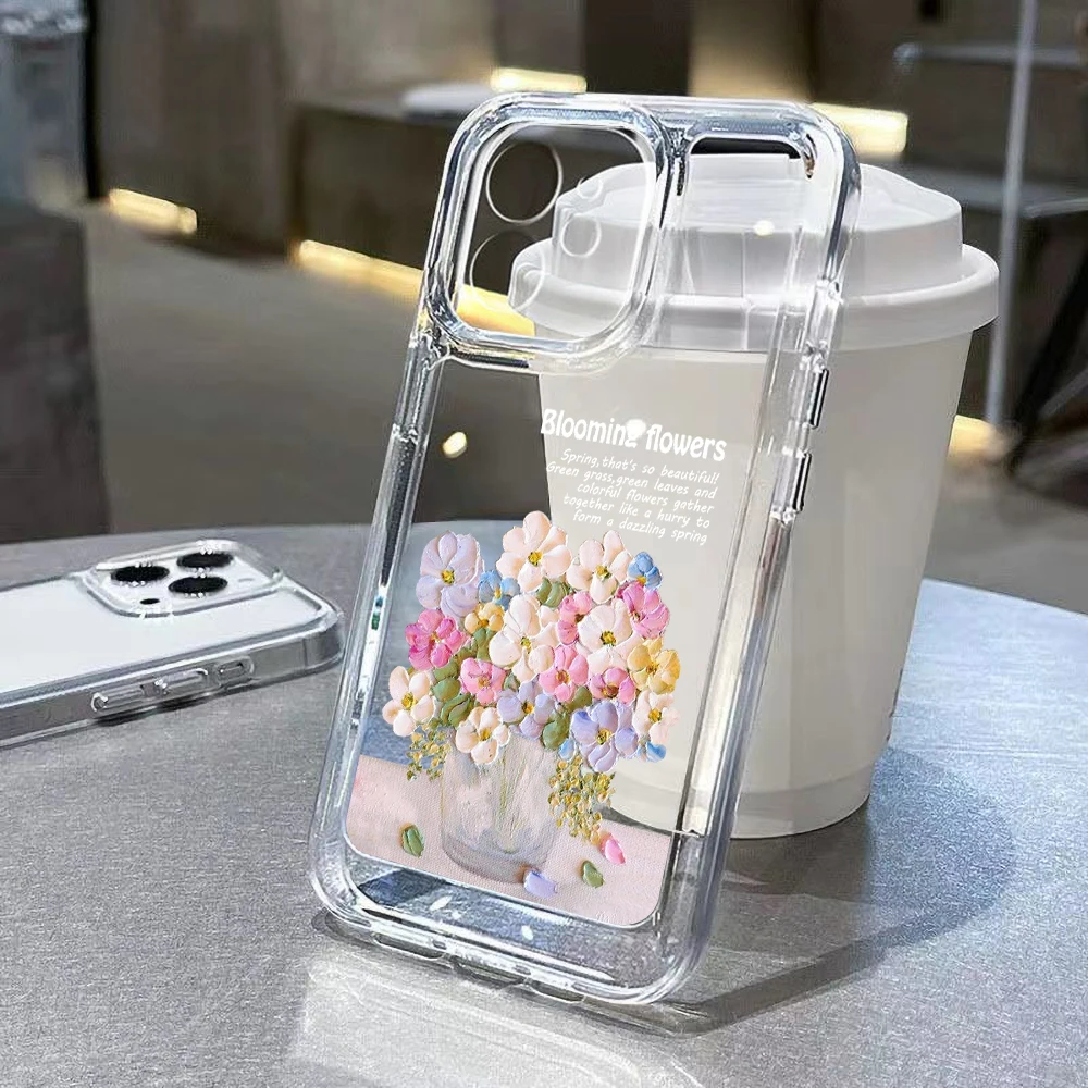 thumbnail image 1 of Funda de silicona transparente para iPhone, carcasa para iPhone 15, 11, 14, 12, 13 Pro Max, X, XR, XS, 7, 8 Plus, SE 2022, 2020, 1 of 5
