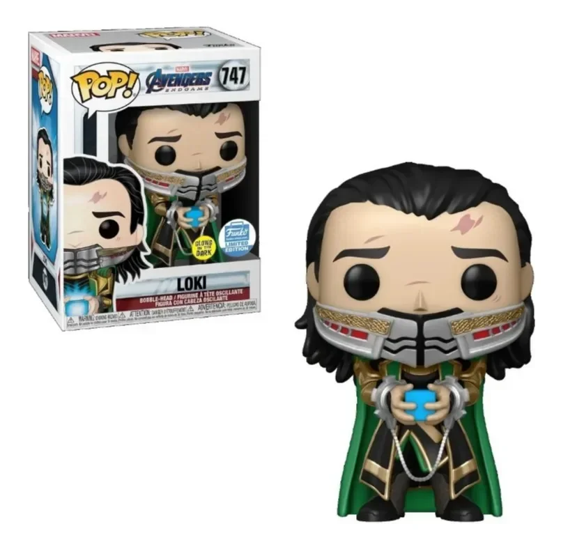 Funko Studio Loki 747 # Glows In The Dark 901 # Alligotar Loki Bobble-Head Toys Vinile Action Toy Figure Pvc Regali Giocattoli