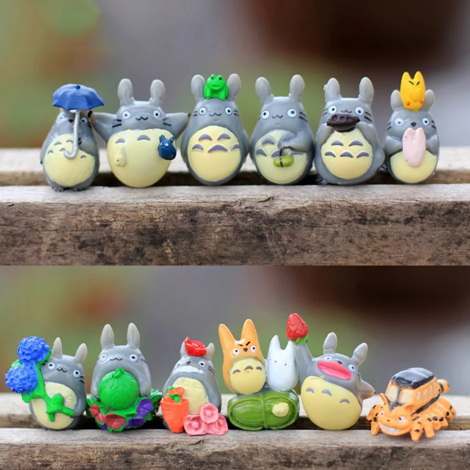 Anime Series Mini Figure Statues - Cute PVC Toy Ornaments and Collectible Gifts