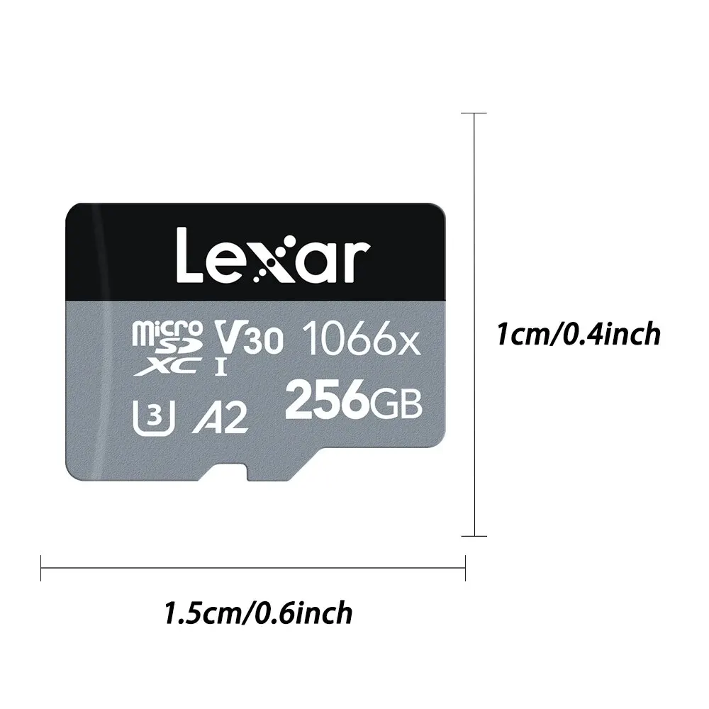 Lexar micro sd karte 128gb 32gb 64gb 256gb 512gb micro sd karte sd/tf flash karte c10u1 u3 4k v10 v30 speicher karte microsd für telefon