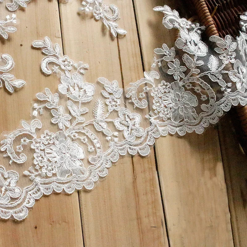 Wedding Lace Fabric Handmade DIY clothes accessories 16cm Wide 1yard/lot lace fabric,lace garment accessories,lace sewing supplies,lace sewing accessories,lace accessories,lace decoration
