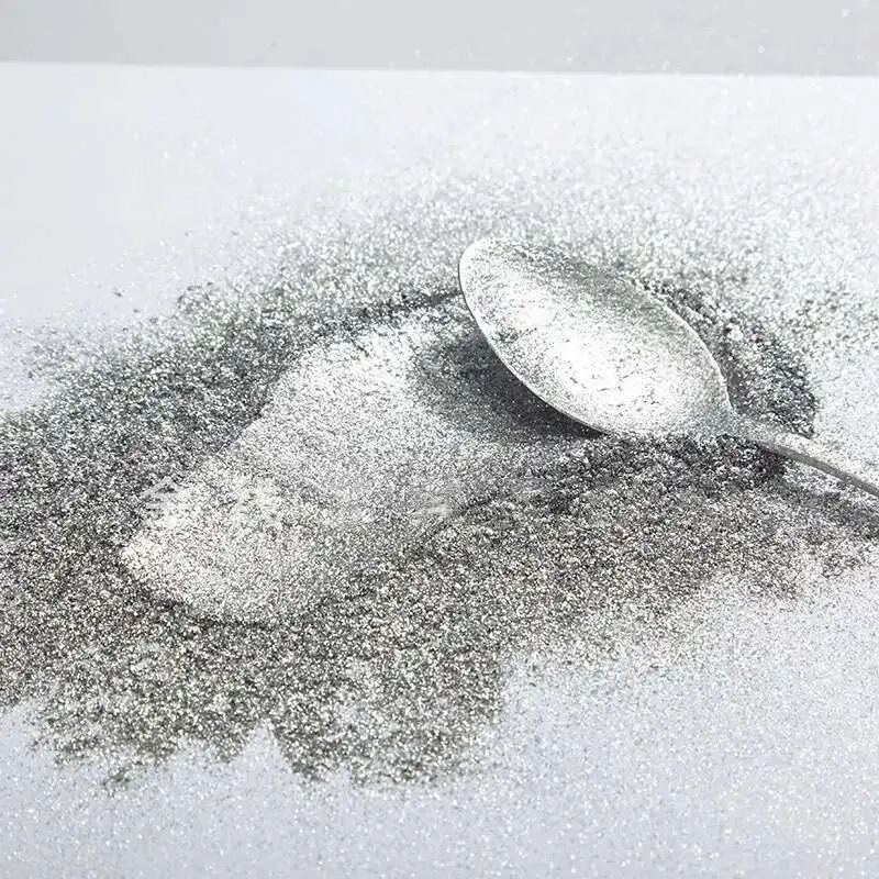 1kg 2000 mesh Flash silver powder pigment silver diamond metal powder pigment,Painting process decoration
