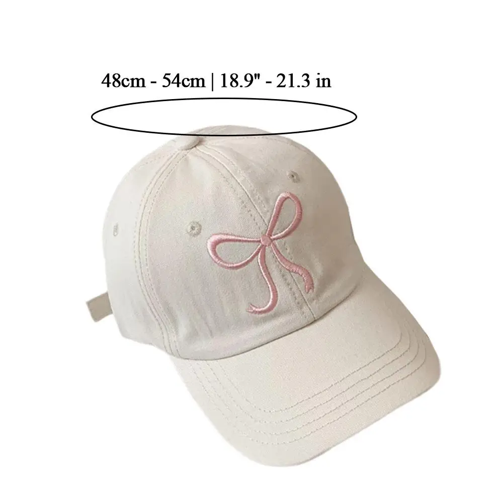 Baseball Baby Sun Hat Bows Children Adjustable Summer High Ponytail Hollow Empty Top Hip Hop Girls
