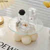 Table Storage Shelf Organizer Storage Tray Decorative Plate Jewelry Tray Key Trays Aromatherapy Plate Dim Sum Dish Snack Plates 4